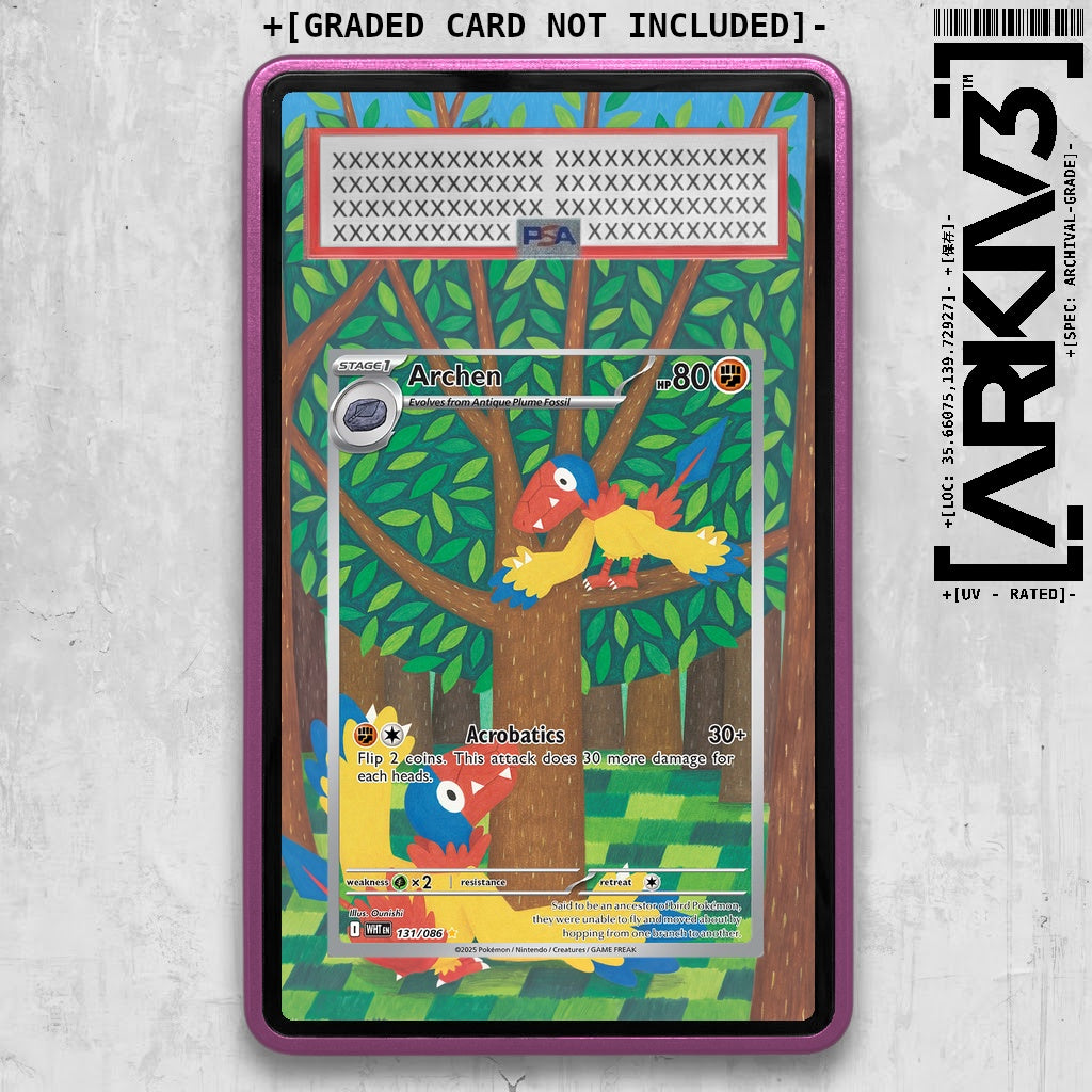 ARKIV3 PSA graded front - Purple