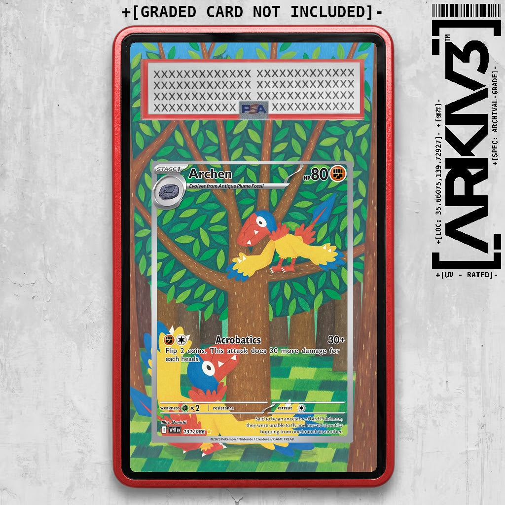ARKIV3 PSA graded front - Red