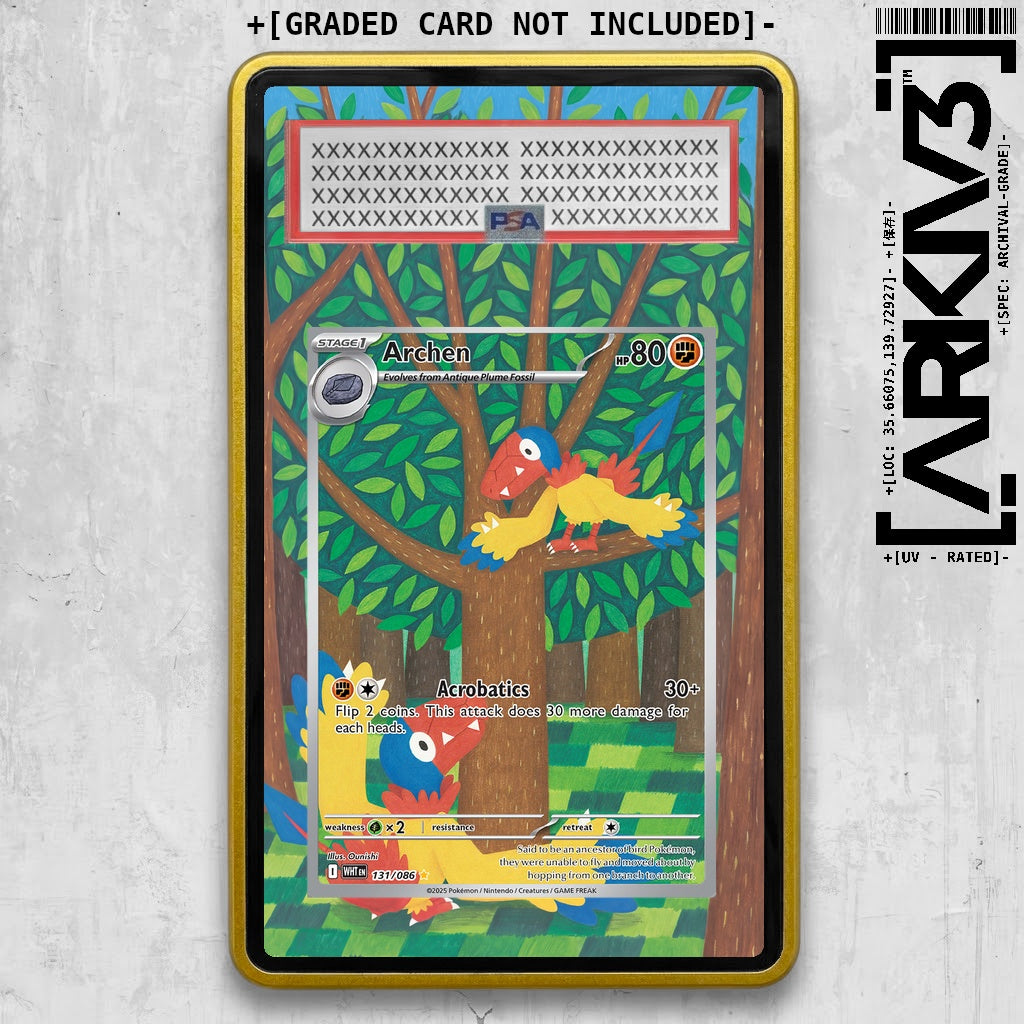ARKIV3 PSA graded front - Yellow