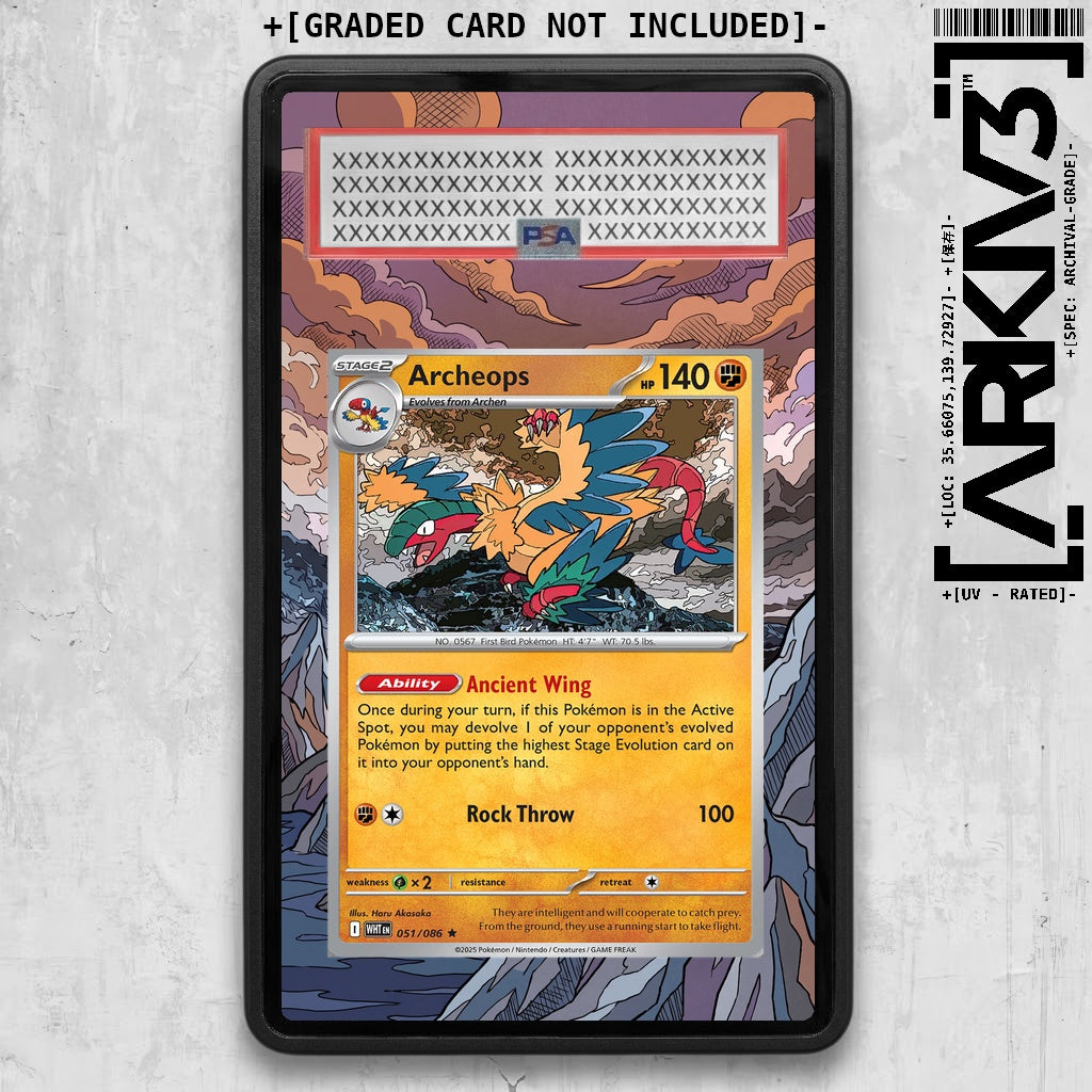 ARKIV3 PSA graded front - Black