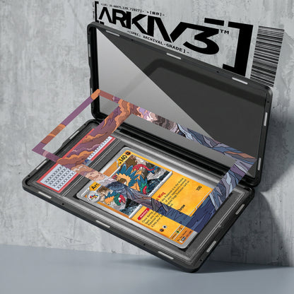 ARKIV3 PSA graded exploded mockup