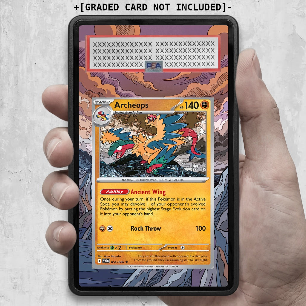 ARKIV3 PSA graded hand mockup