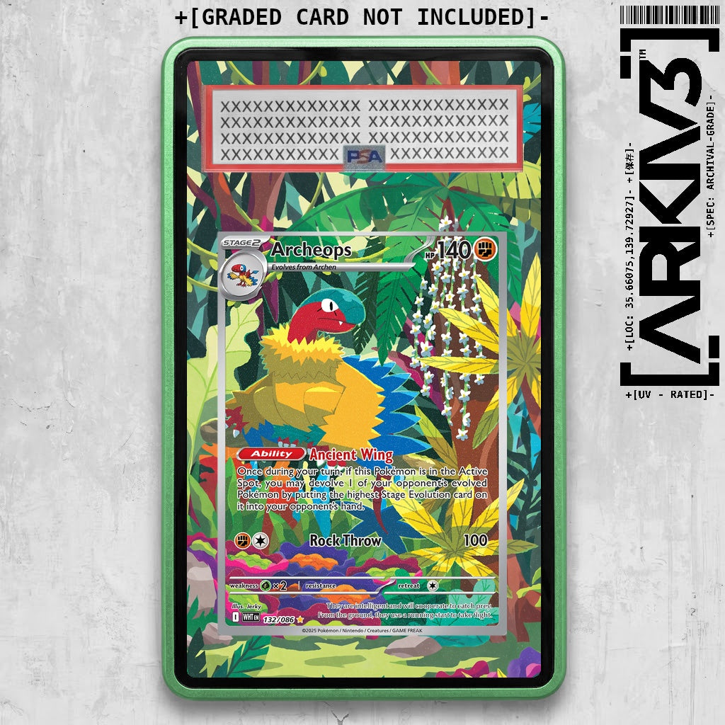 ARKIV3 PSA graded front - Green