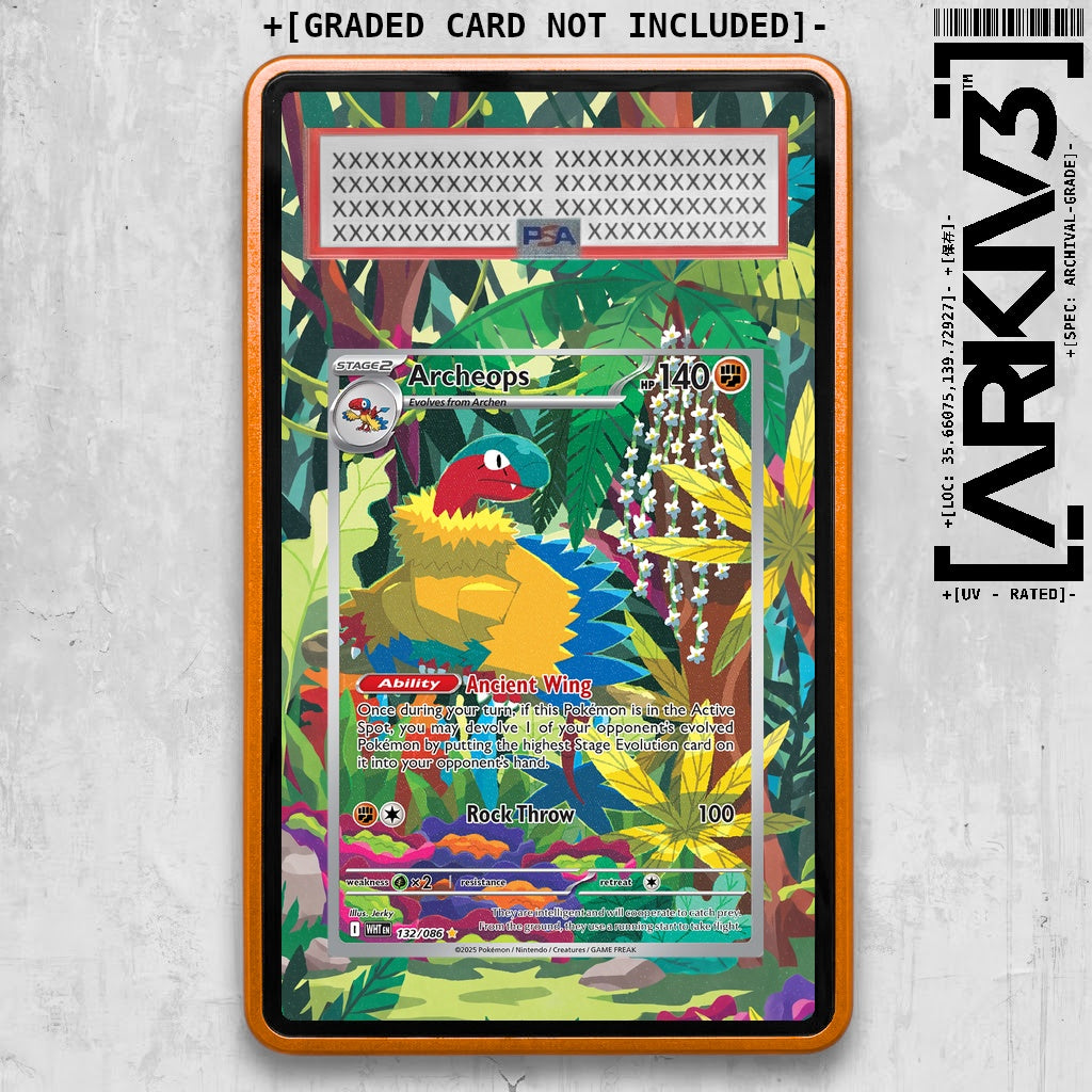 ARKIV3 PSA graded front - Orange