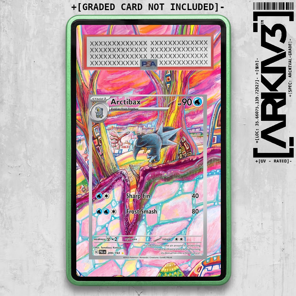 ARKIV3 PSA graded front - Green
