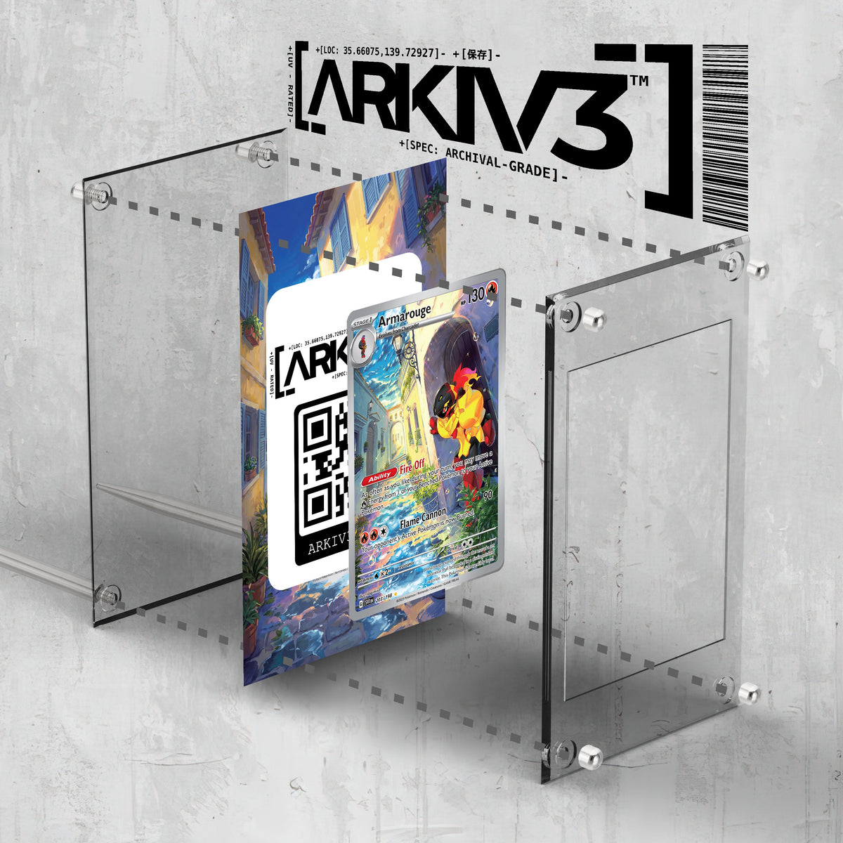 [UNIT: 203/198] // Armarouge Extended Art Display Case - Raw