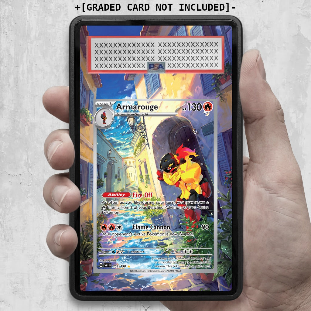 ARKIV3 PSA graded hand mockup