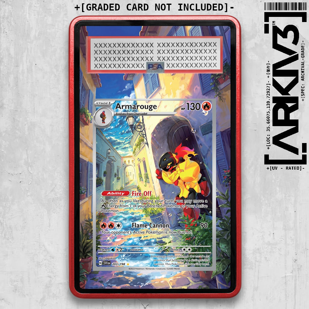 ARKIV3 PSA graded front - Red