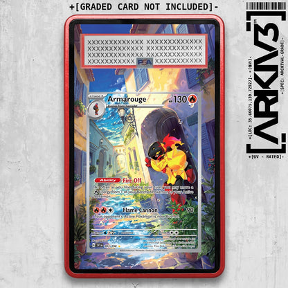 ARKIV3 PSA graded front - Red