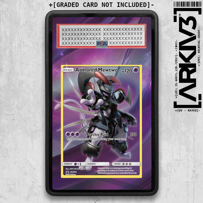 [UNIT: SM228] // Armored Mewtwo Extended Art Display Case - Graded