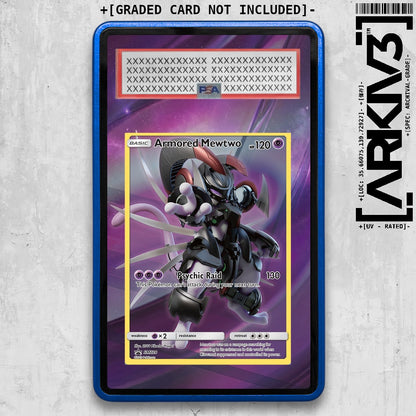 [UNIT: SM228] // Armored Mewtwo Extended Art Display Case - Graded
