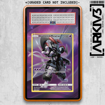 [UNIT: SM228] // Armored Mewtwo Extended Art Display Case - Graded
