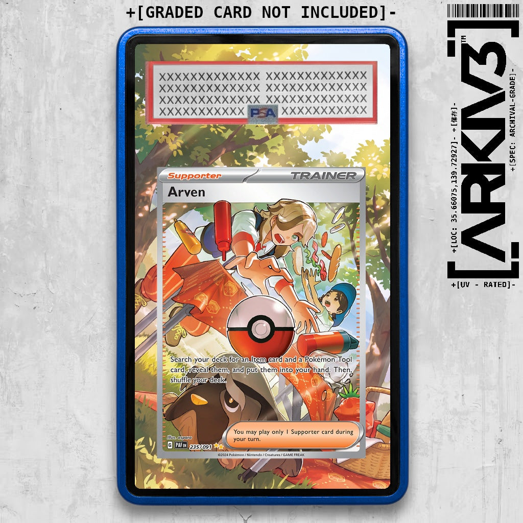ARKIV3 PSA graded front - Blue