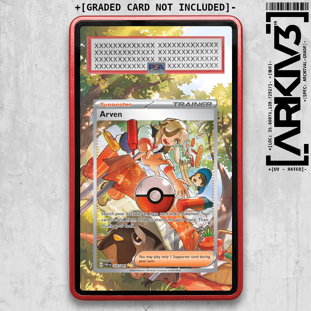 ARKIV3 PSA graded front - Red