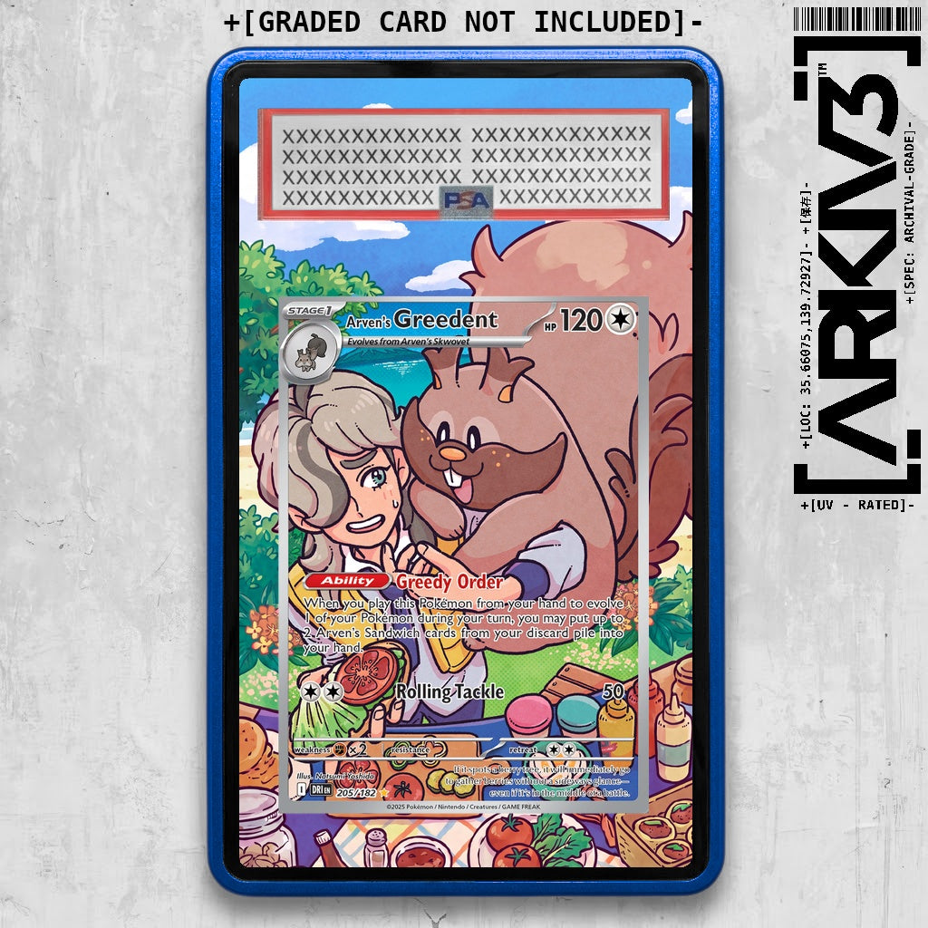 ARKIV3 PSA graded front - Blue