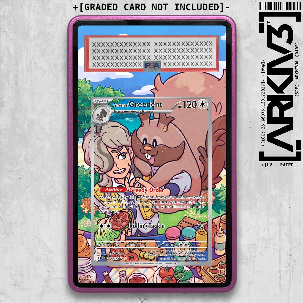 ARKIV3 PSA graded front - Purple