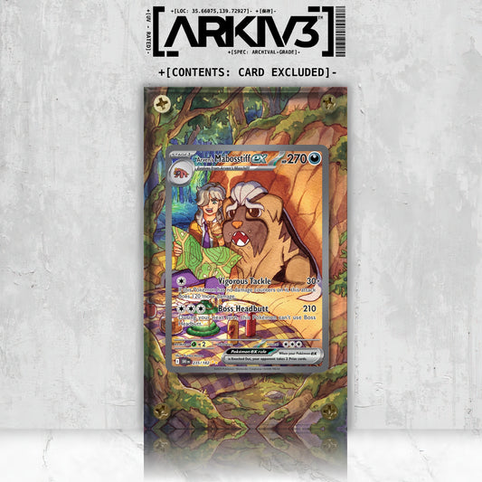 [UNIT: 235/182] // Arven's Mabosstiff ex Extended Art Display Case - Raw