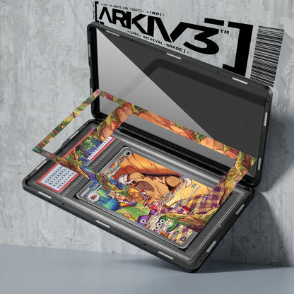 ARKIV3 PSA graded exploded mockup