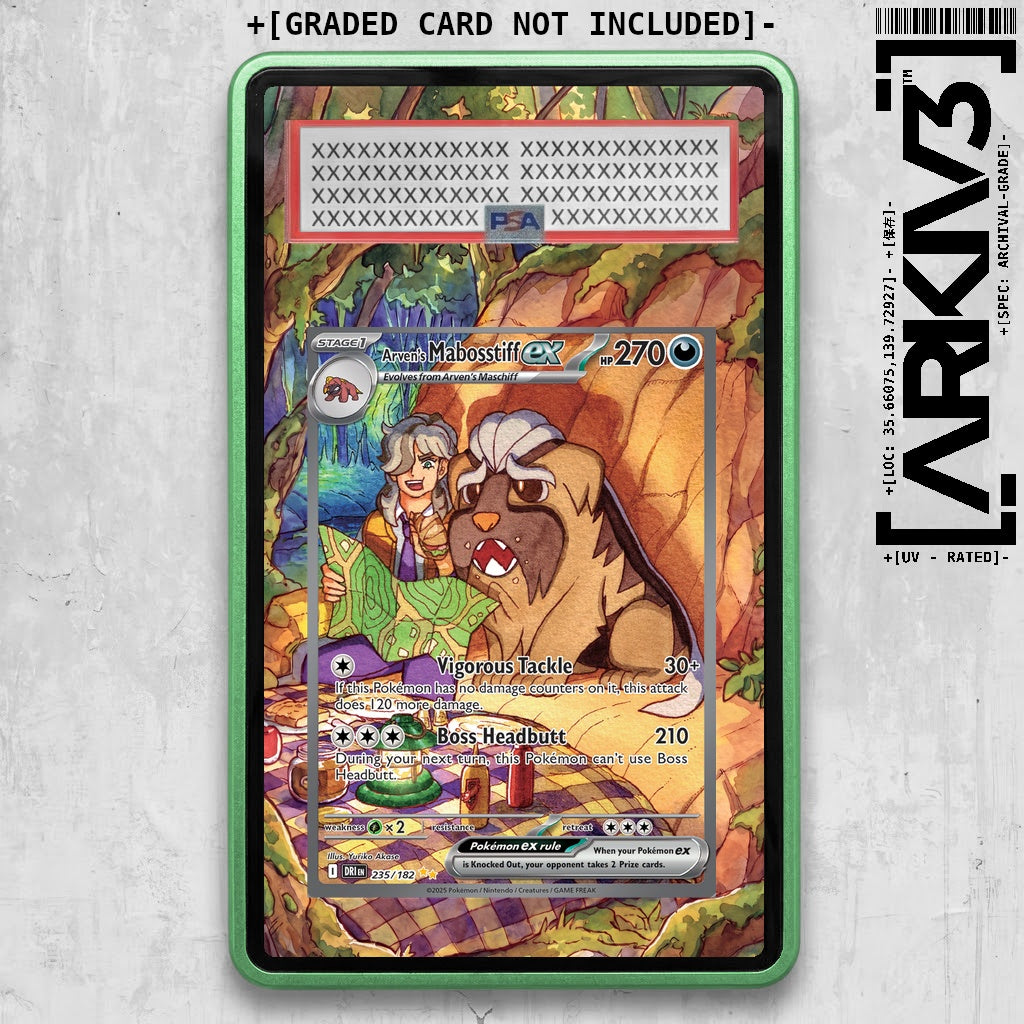 ARKIV3 PSA graded front - Green