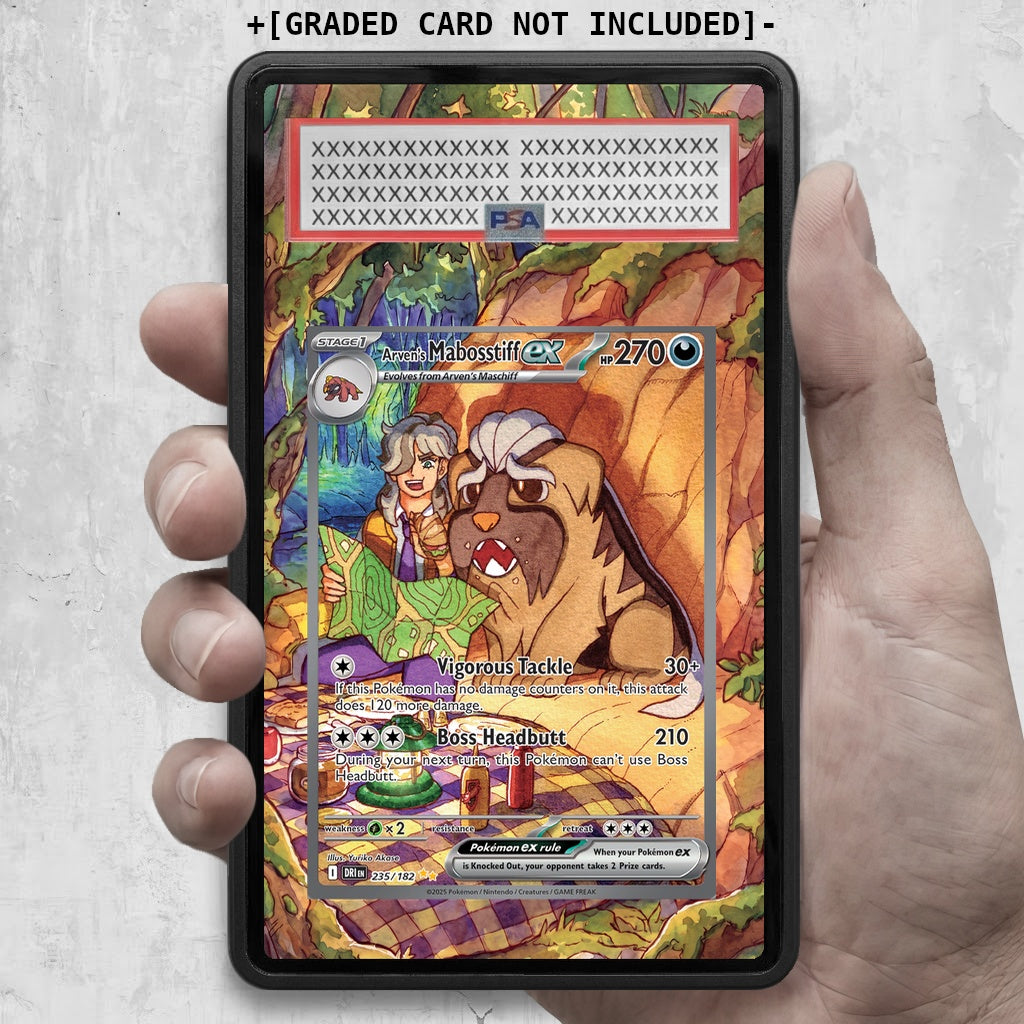 ARKIV3 PSA graded hand mockup