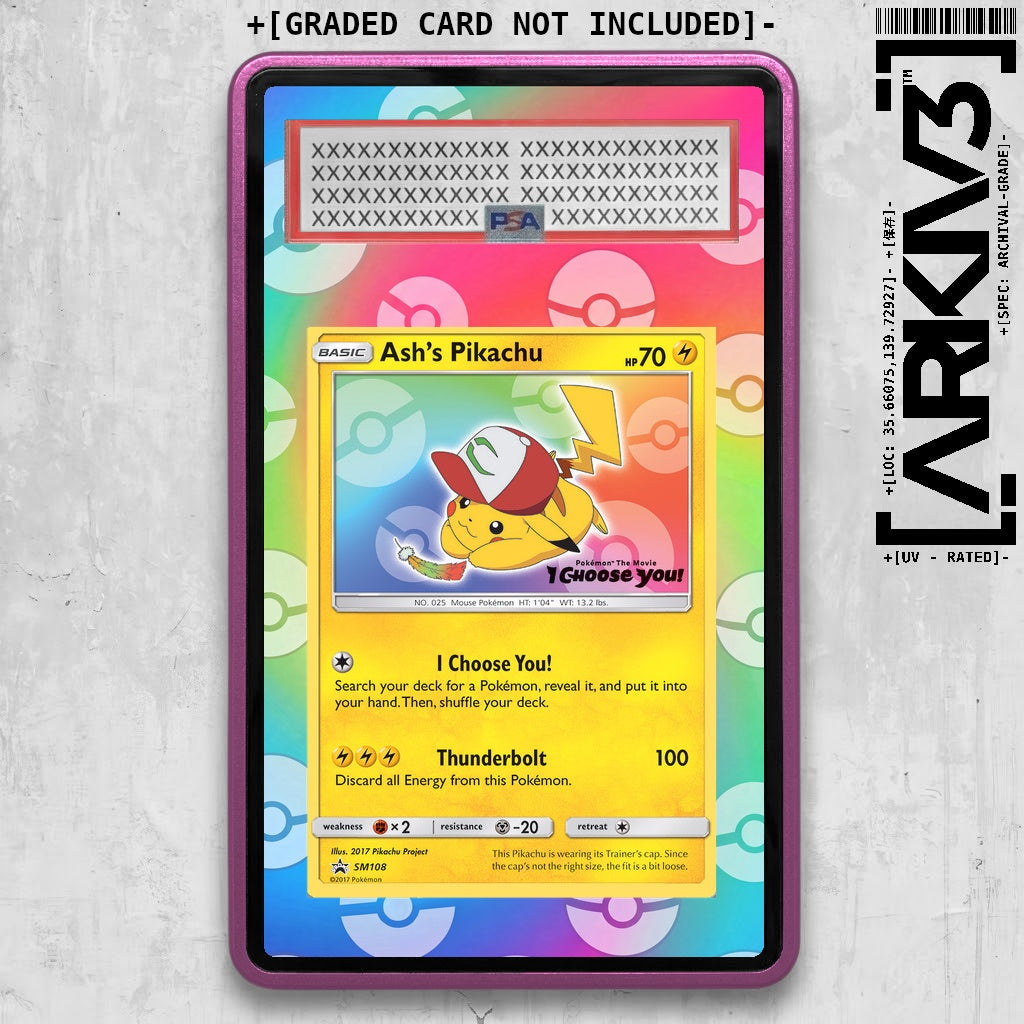 ARKIV3 PSA graded front - Purple