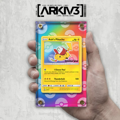 [UNIT: SM108] // Ash's Pikachu Extended Art Display Case - Raw
