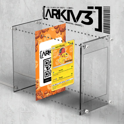 [UNIT: SM110] // Ash's Pikachu Extended Art Display Case - Raw