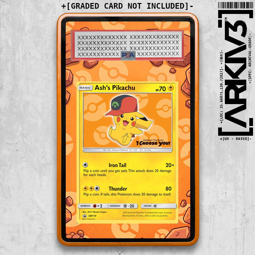 ARKIV3 PSA graded front - Orange