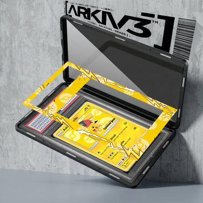 ARKIV3 PSA graded exploded mockup