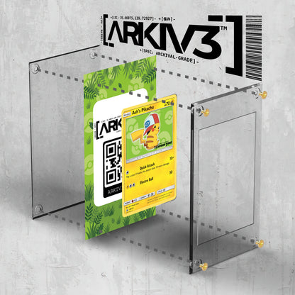 [UNIT: SM112] // Ash's Pikachu Extended Art Display Case - Raw