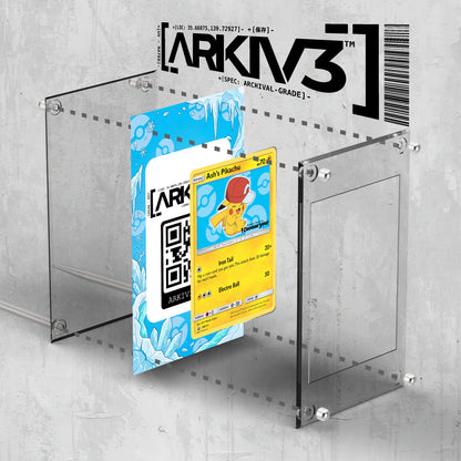 [UNIT: SM113] // Ash's Pikachu Extended Art Display Case - Raw