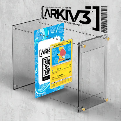 [UNIT: SM114] // Ash's Pikachu Extended Art Display Case - Raw