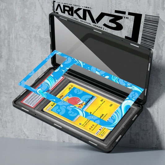 ARKIV3 PSA graded exploded mockup
