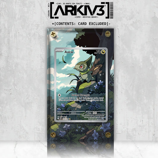 [UNIT: 145/86] // Axew Extended Art Display Case - Raw
