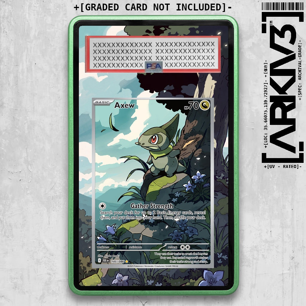 ARKIV3 PSA graded front - Green