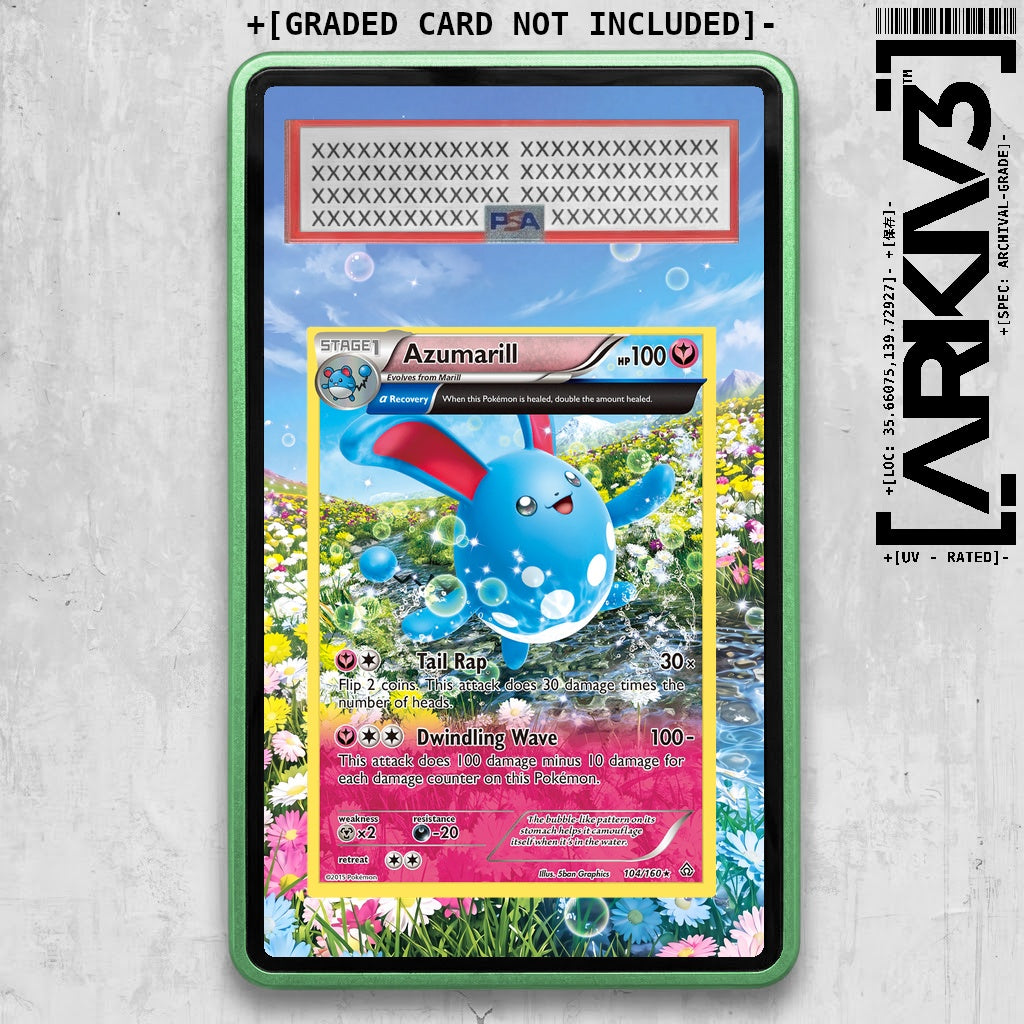 ARKIV3 PSA graded front - Green