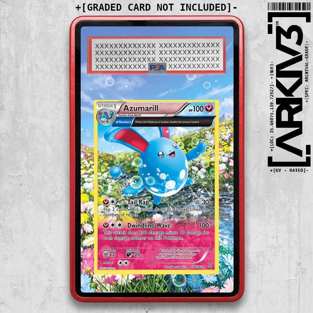 ARKIV3 PSA graded front - Red