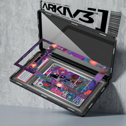 ARKIV3 PSA graded exploded mockup
