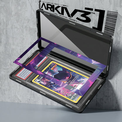 ARKIV3 PSA graded exploded mockup