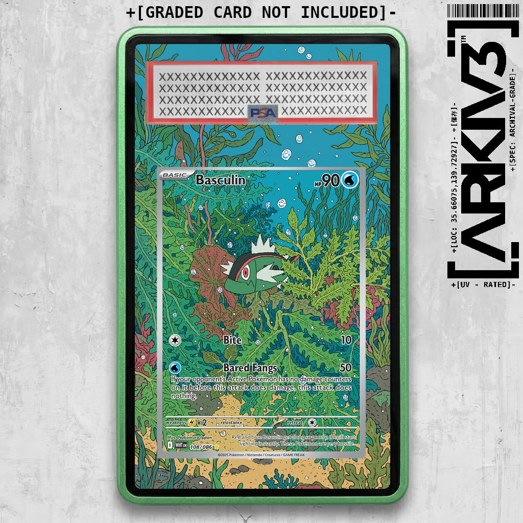 ARKIV3 PSA graded front - Green