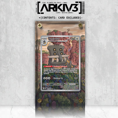 [UNIT: 93/84] // Bastiodon Extended Art Display Case - Raw