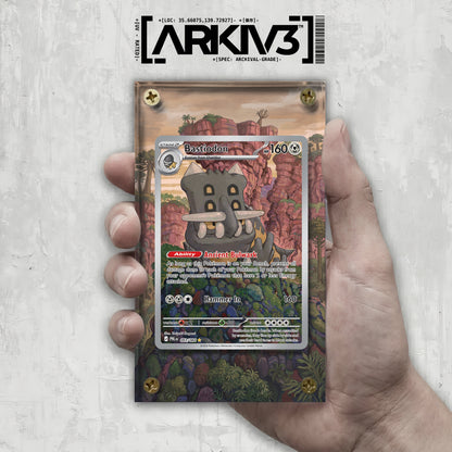 [UNIT: 93/84] // Bastiodon Extended Art Display Case - Raw