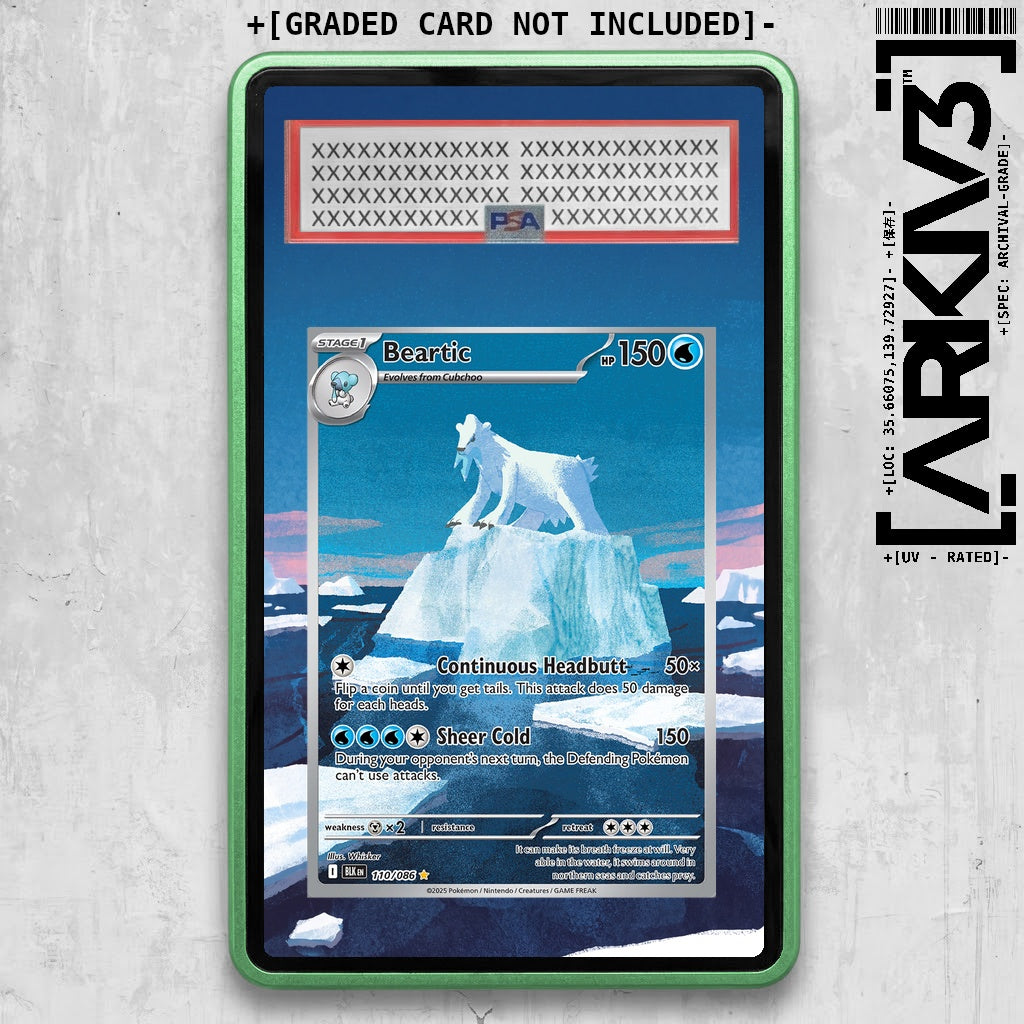 ARKIV3 PSA graded front - Green