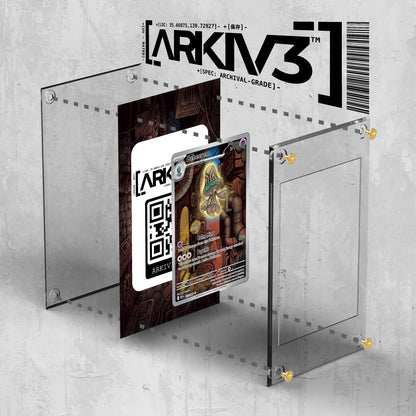 [UNIT: 121/86] // Beheeyem Extended Art Display Case - Raw