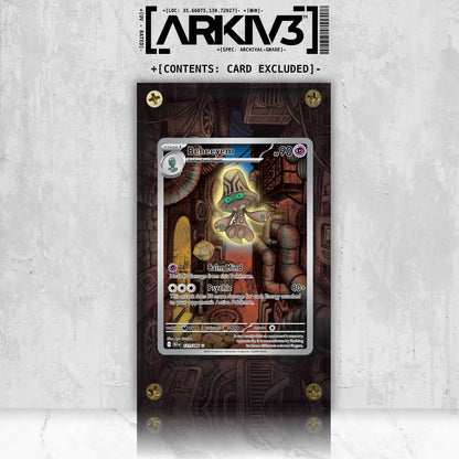 [UNIT: 121/86] // Beheeyem Extended Art Display Case - Raw