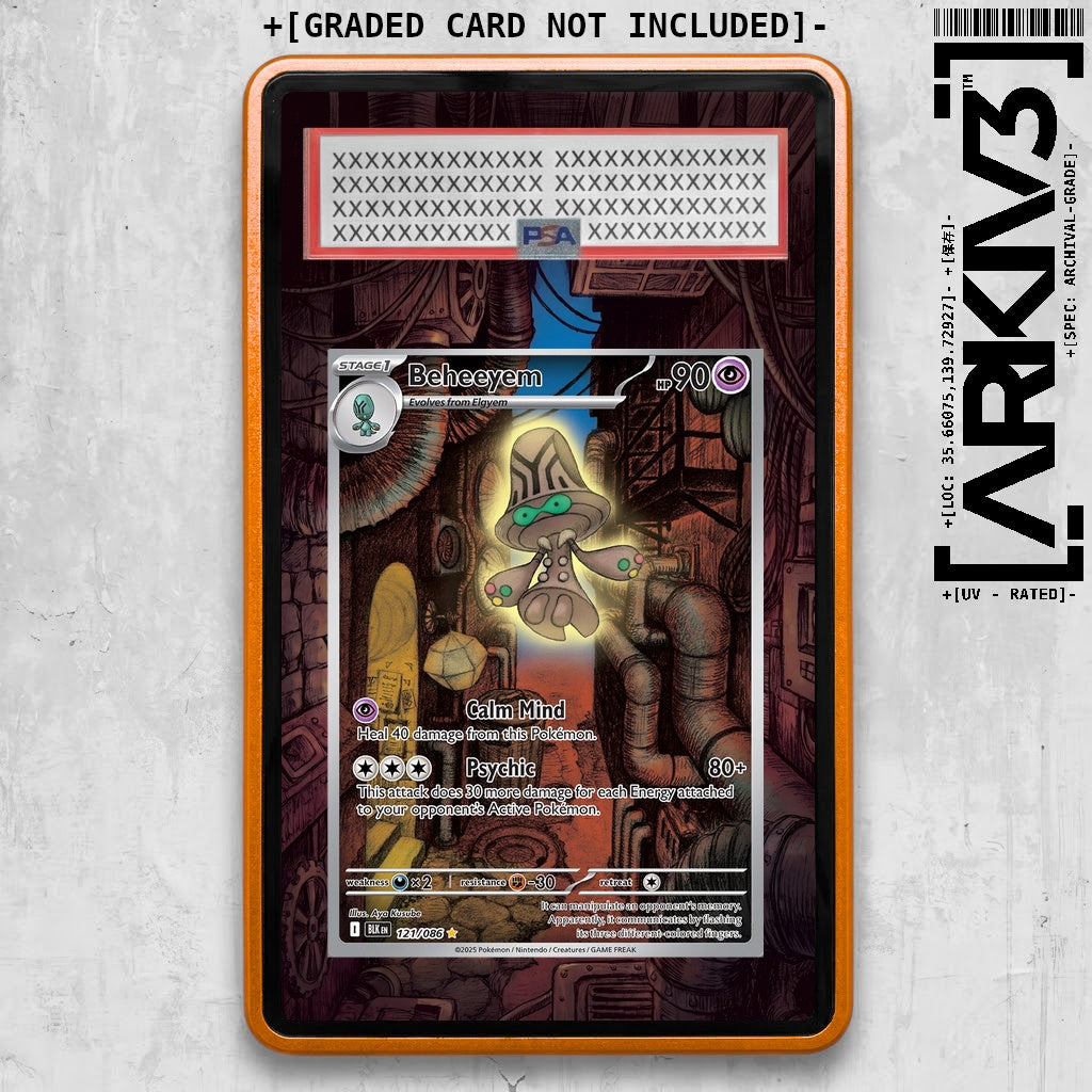 ARKIV3 PSA graded front - Orange