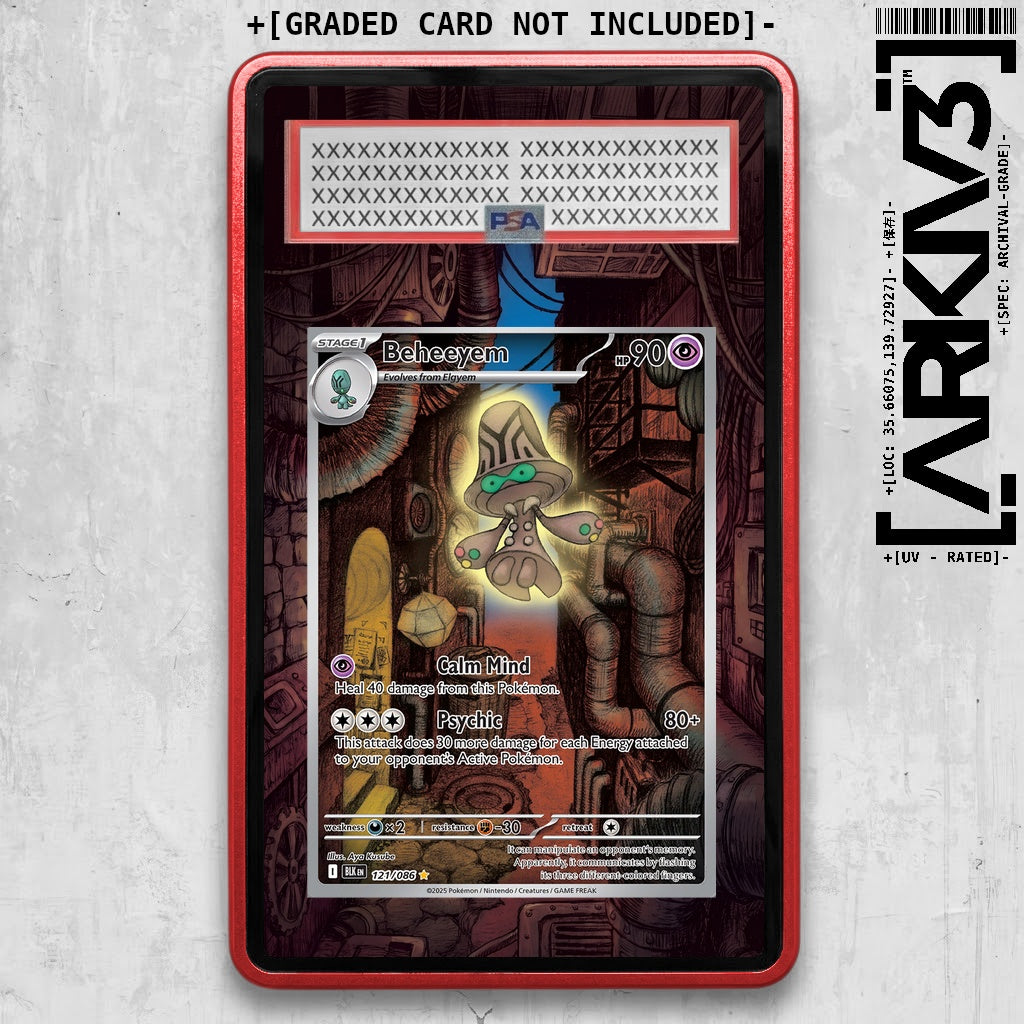 ARKIV3 PSA graded front - Red
