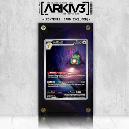 [UNIT: 201/197] // Bellibolt Extended Art Display Case - Raw