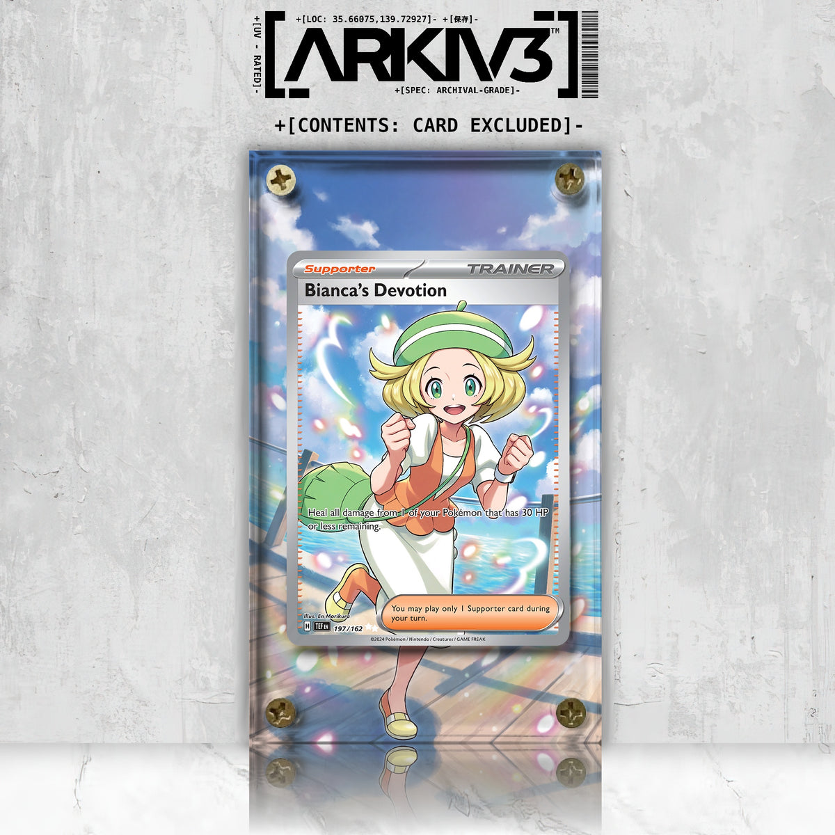 [UNIT: 197/162] // Bianca's Devotion Extended Art Display Case - Raw
