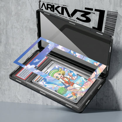ARKIV3 PSA graded exploded mockup